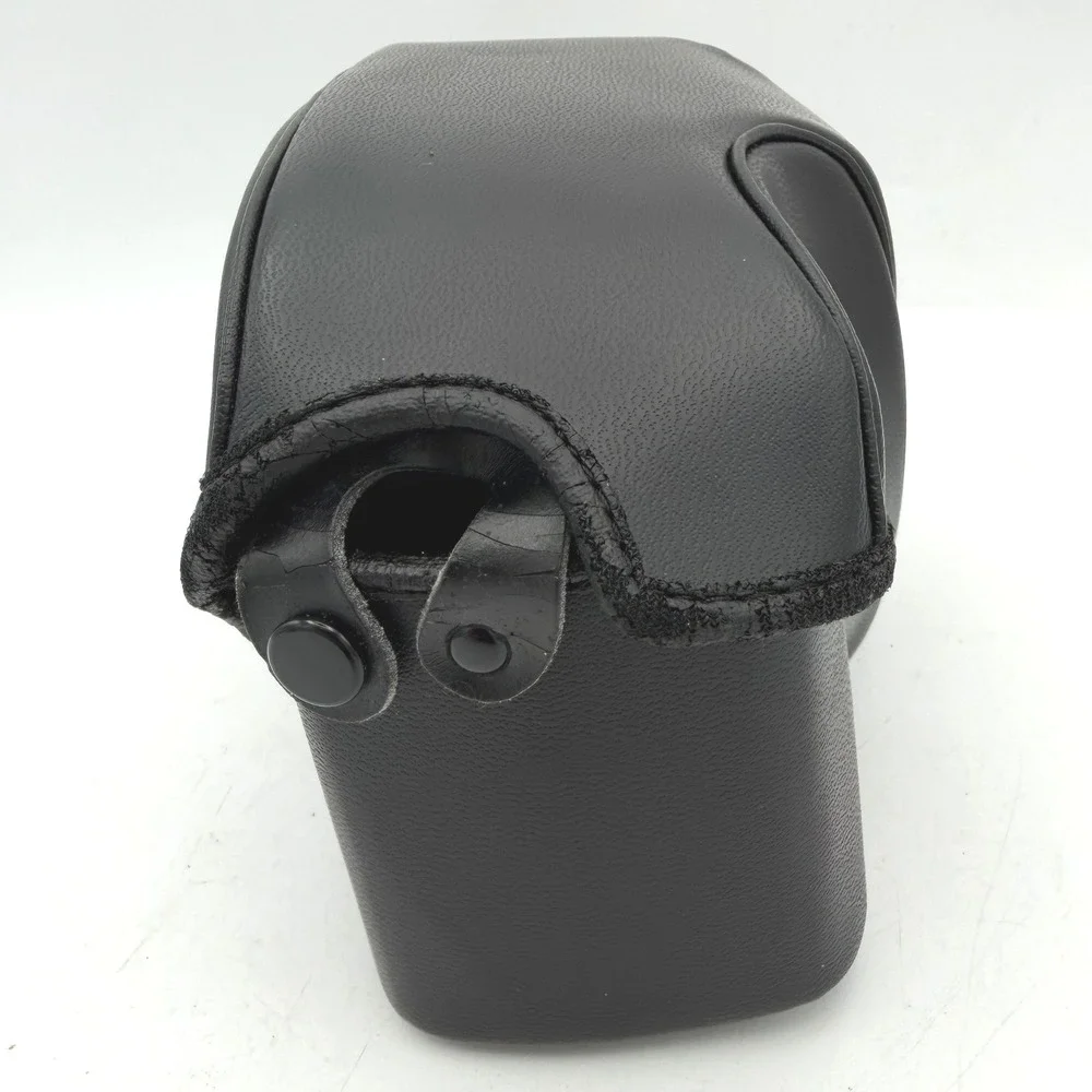 Nishika Camera Case Black Vintage 3D 35mm Faux Leather Snap Closure N8000